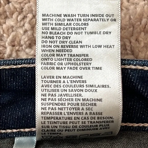 L'AGENCE Bell High-Rise Flare Marty Women Sz 30 Indigo bell Bottom Stretch Jeans - Picture 10 of 10